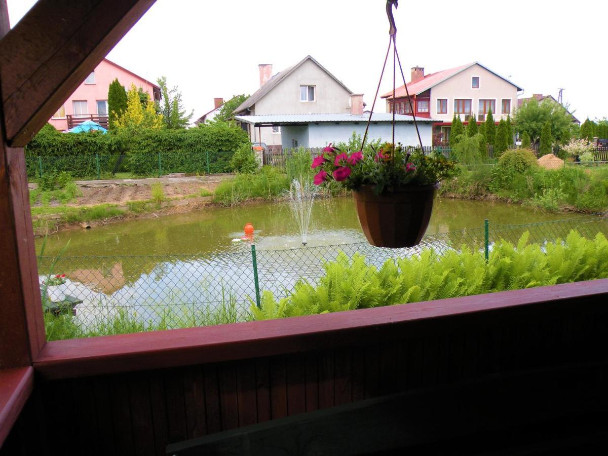 Domki Zabi Staw Mikołajki Bagian luar foto